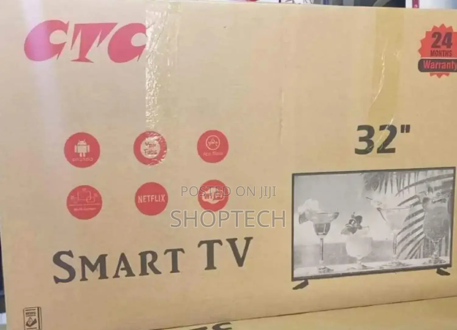 CTC 32 Inches Smart Android TV