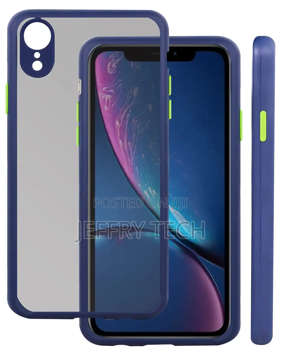 Back and Side Soft Smoke Back Cover Case for Apple iPhone XR