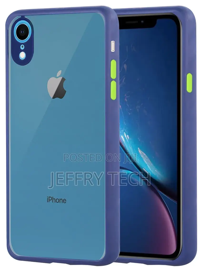 Back and Side Soft Smoke Back Cover Case for Apple iPhone XR