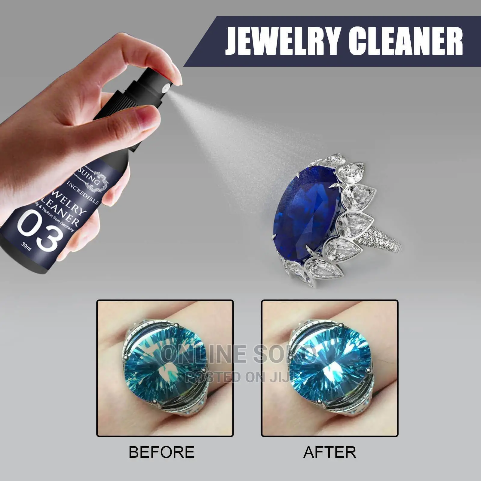 Magic Instant Shine Jewelry All-Purpose Cleaning Spray