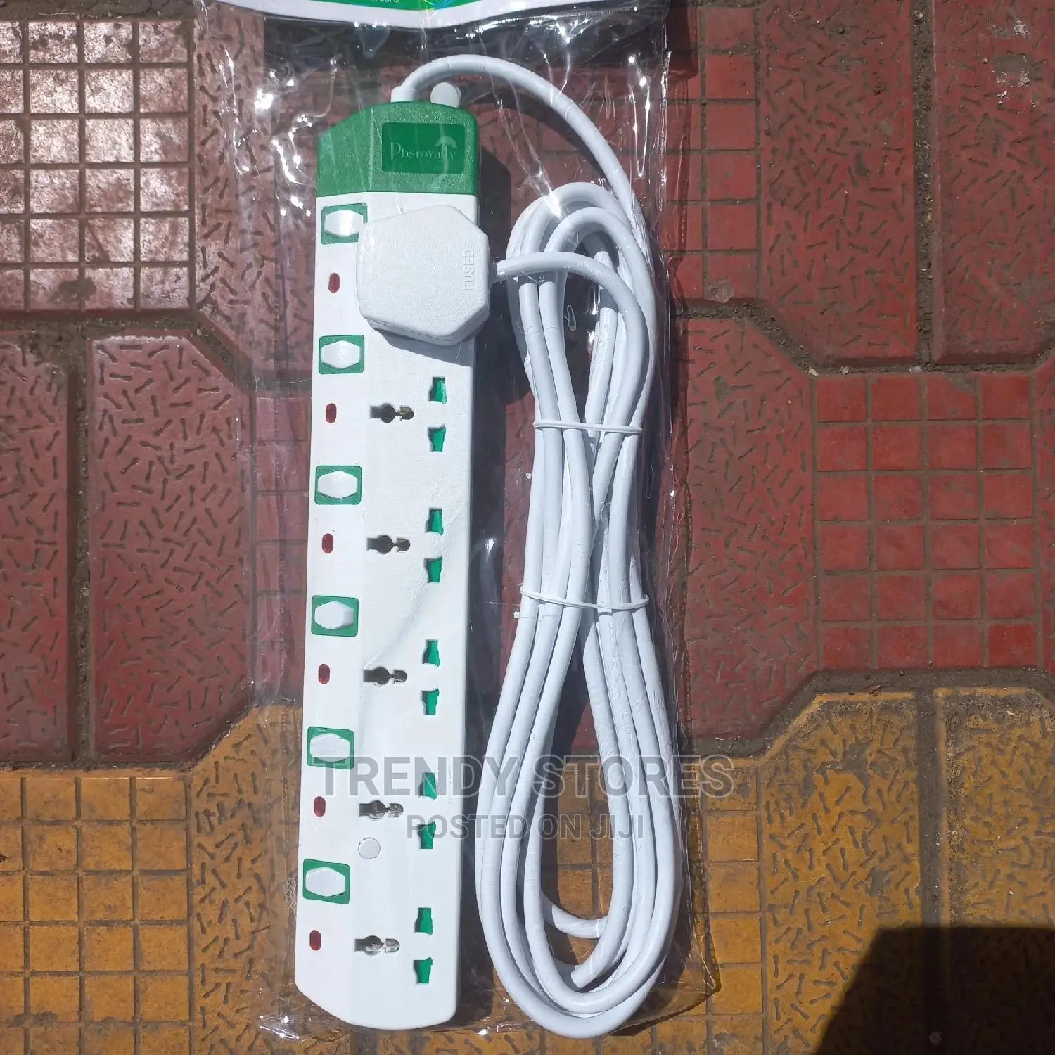 13 Amps 6 Way Extension Cable