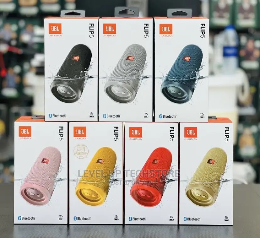 JBL FLIP 5 Portable Bluetooth Speaker - Brand New