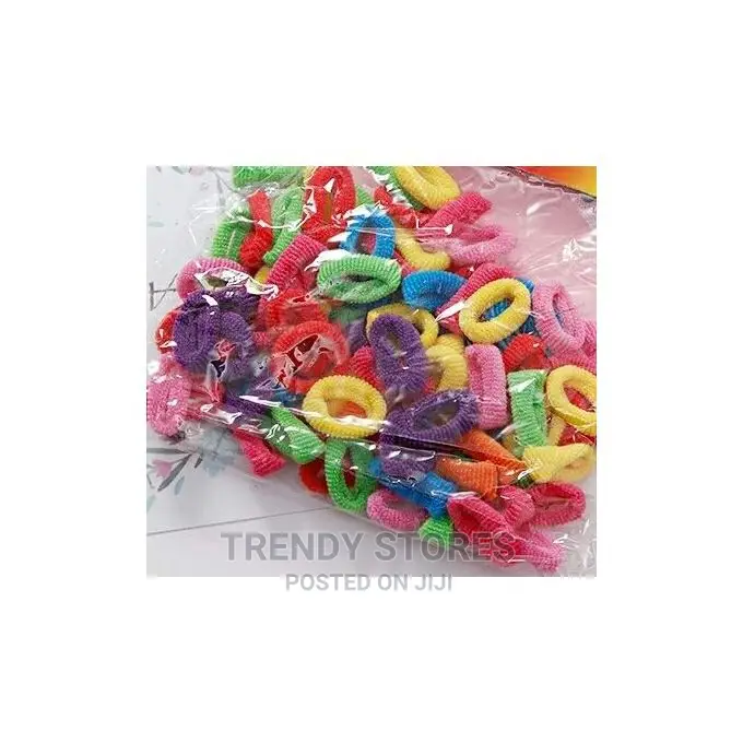 50pcs Colorful Small Elastic Hair Bands