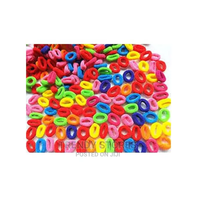 50pcs Colorful Small Elastic Hair Bands