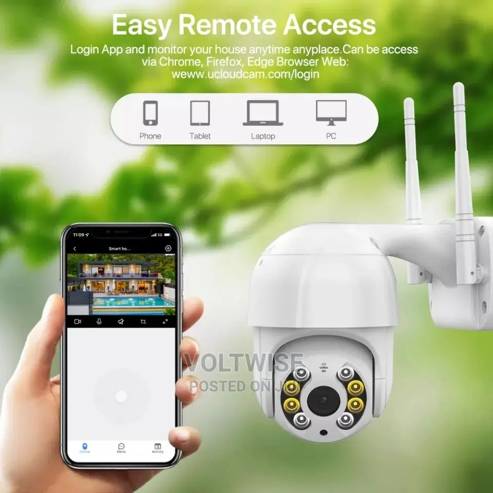 8mp Wireless Ip Camera Outdoor Security Wifi PTZ