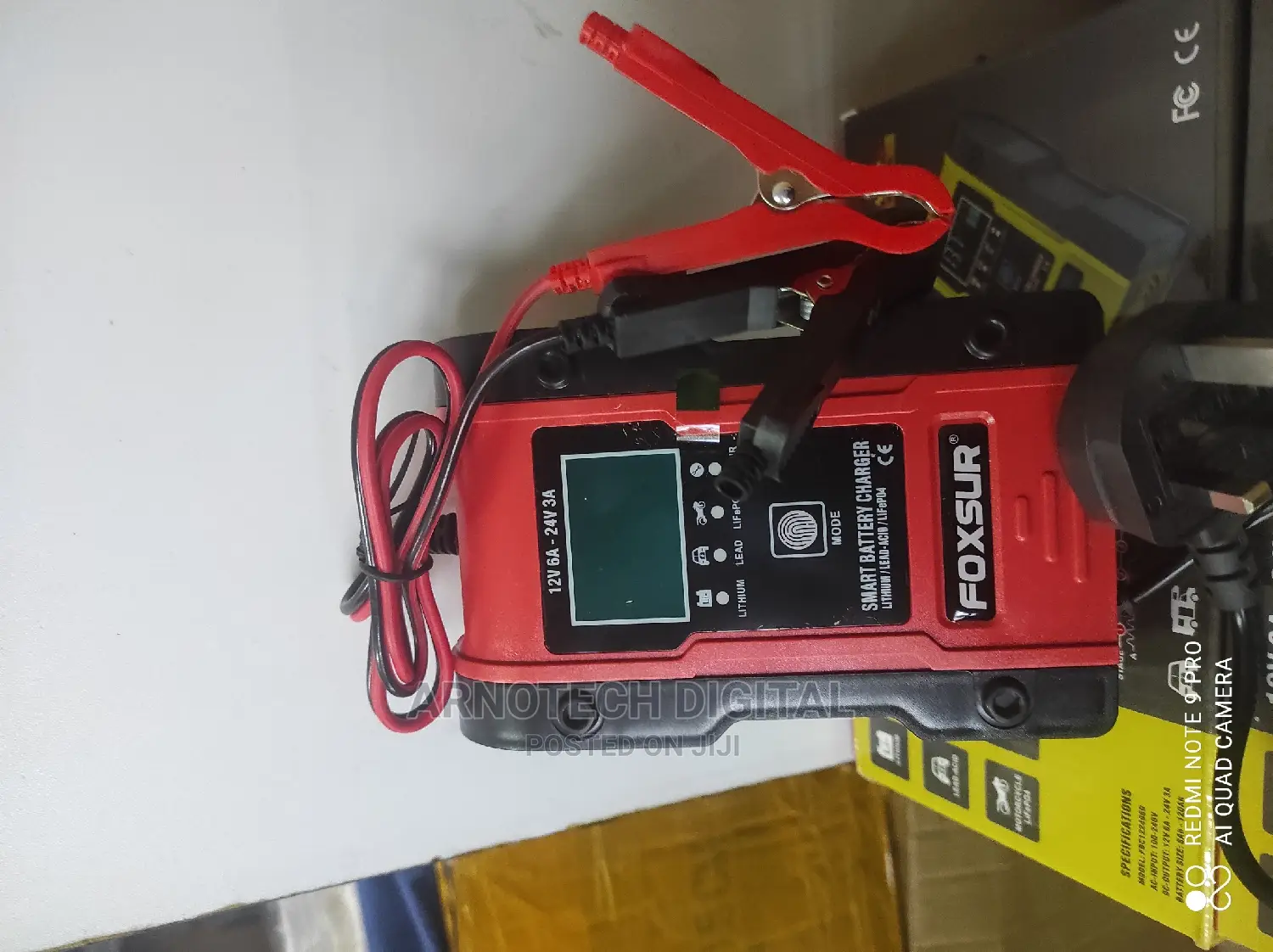 Universal 12v/24v Lithium Lead Acid Smart Battery Charger