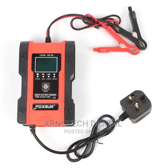 Universal 12v/24v Lithium Lead Acid Smart Battery Charger
