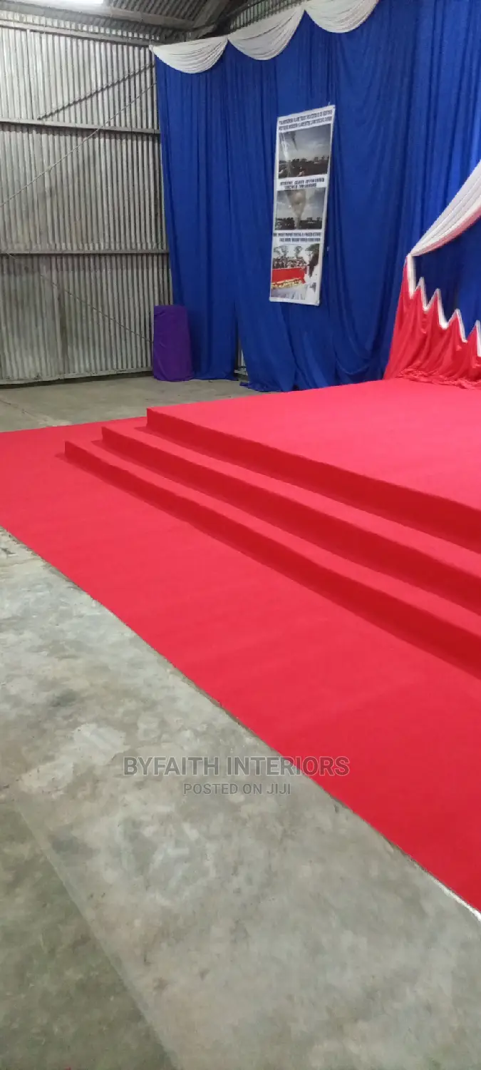 Red Pulpit Carpet