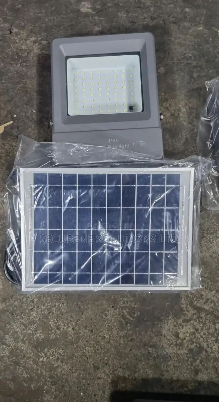 100W Solar Flood Lights Outdoor Street Led Light, 180 Leds