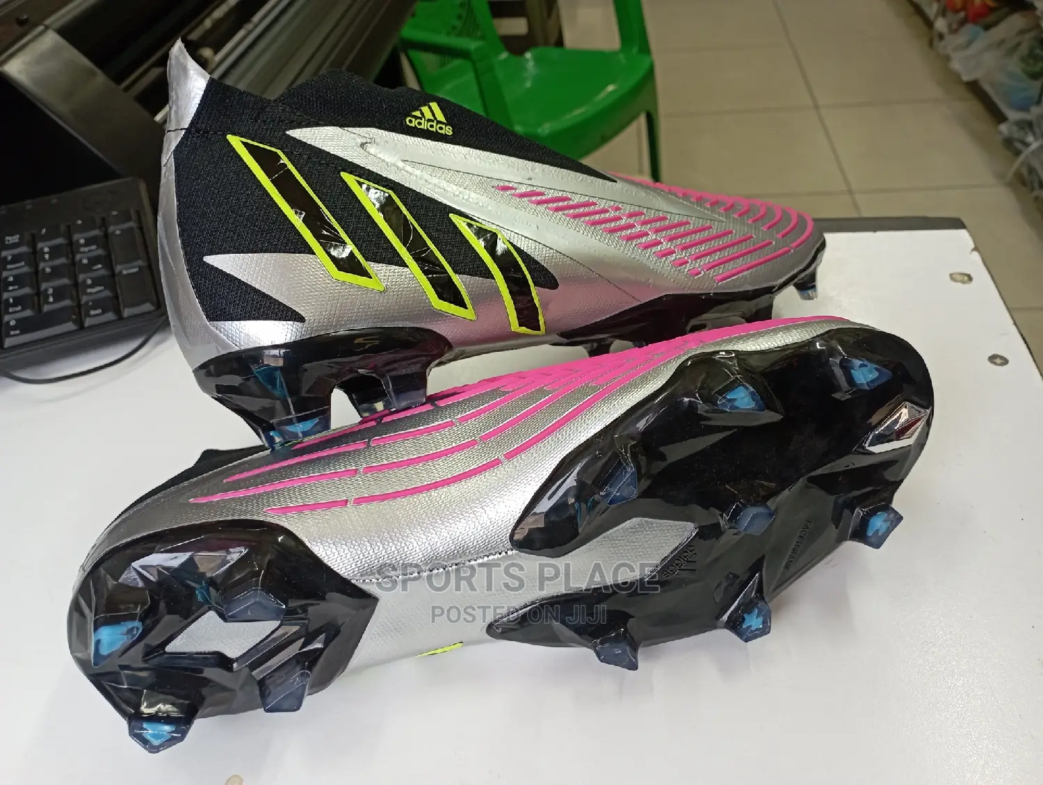 Adidas Predator Edge.1 Black, Gray Pink Foo