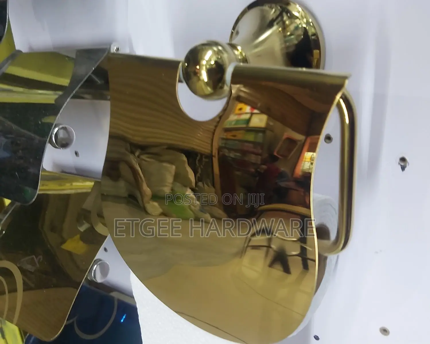 Gold Tissue Holder Gold