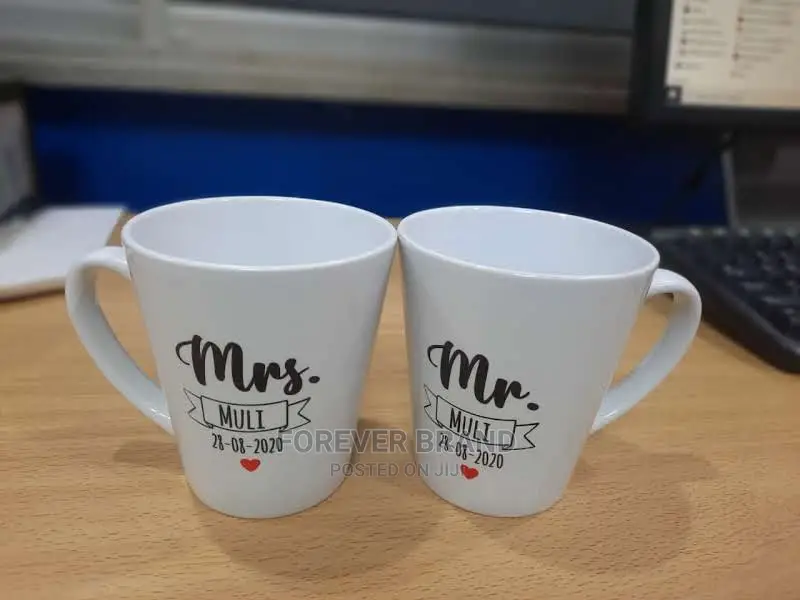 White Small Conical Mugs – 325ml at KSh 170