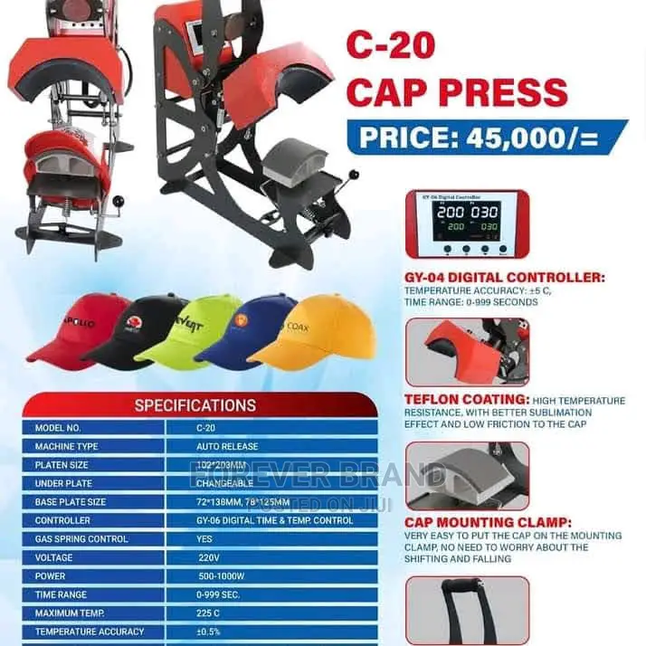 Cap Heatpress Machine