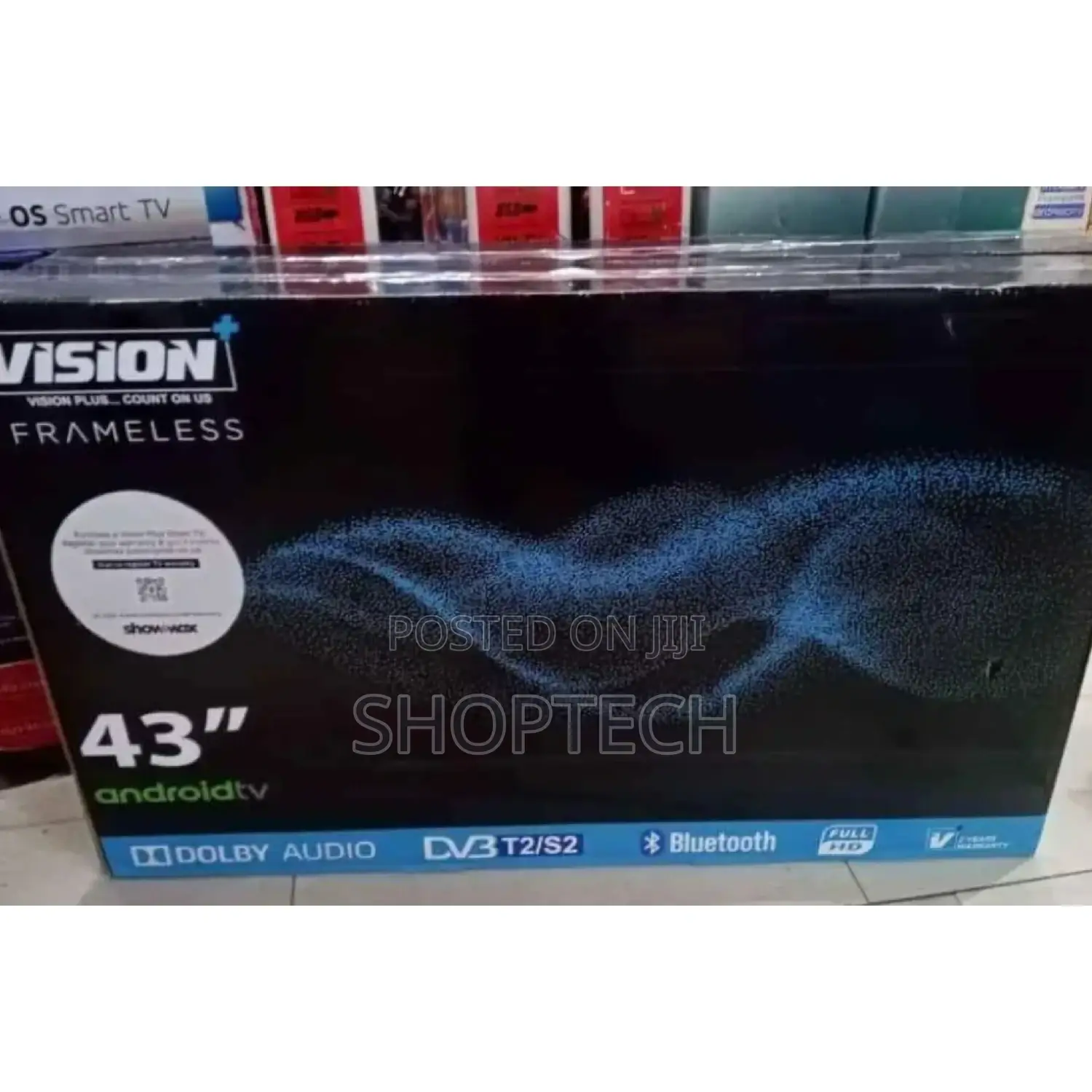 Vision Frameless 43" Android Smart