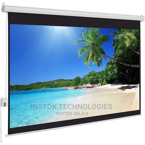 Techcom Tc-Aps-3180 Auto Electric Projector Screen 180 X 180