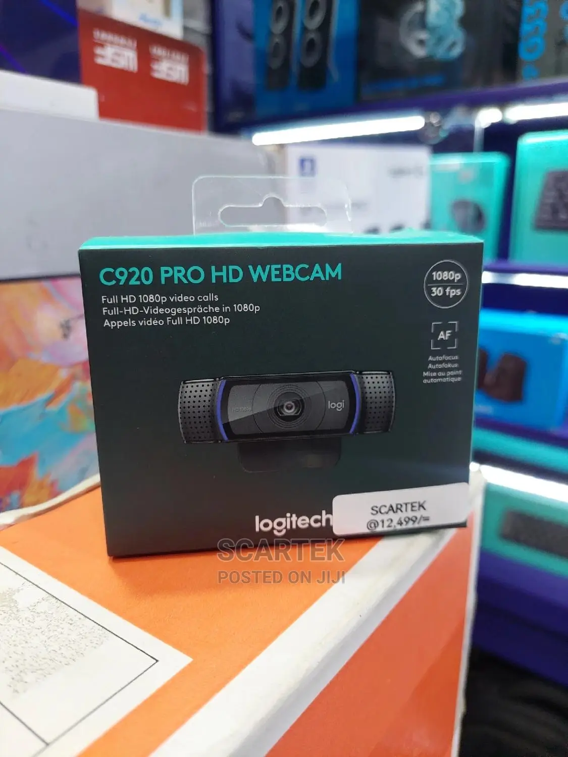 Logitech C920 Pro HD Webcam (New)