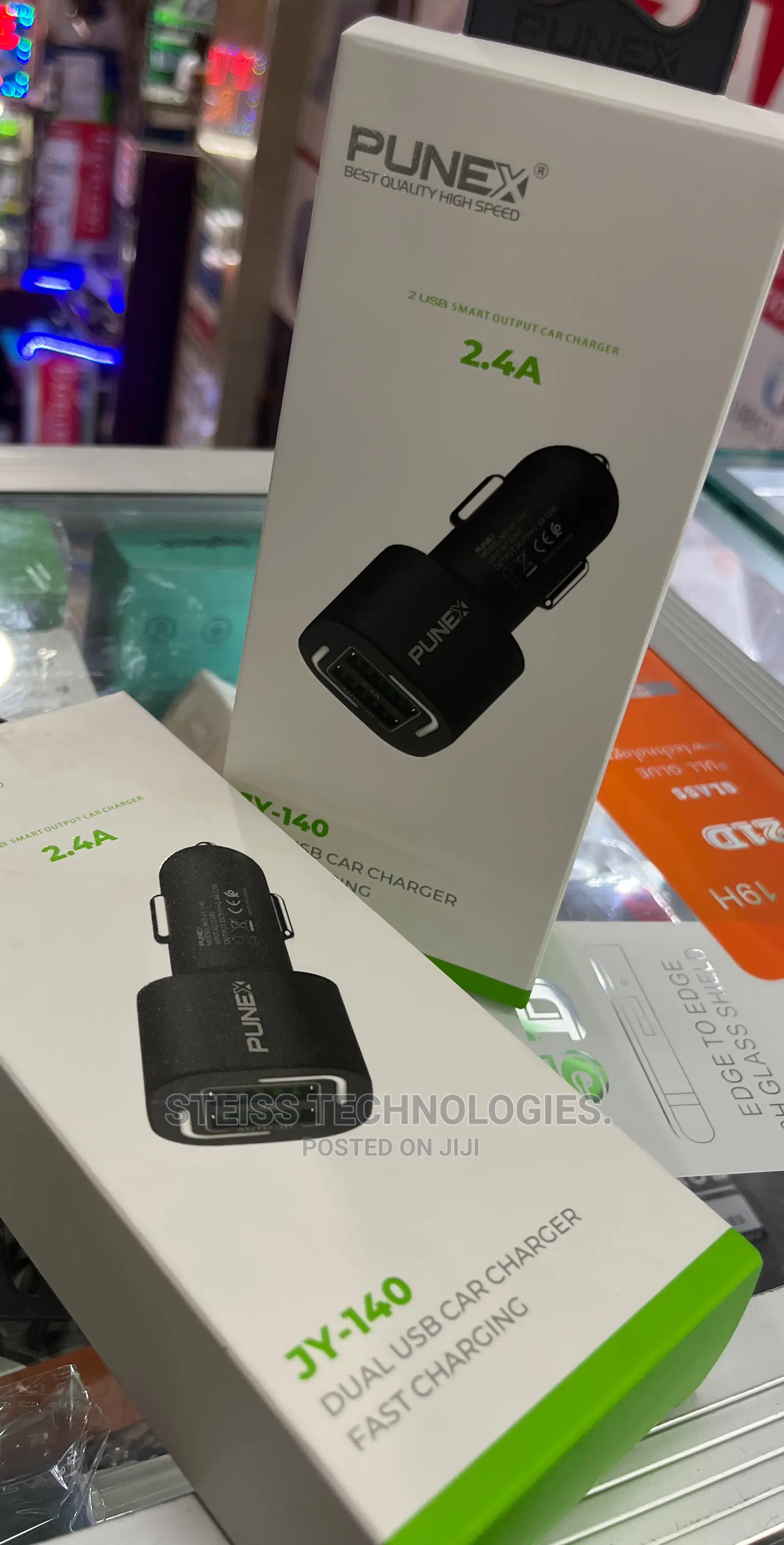 Punex 2.4A Fast Car Charger