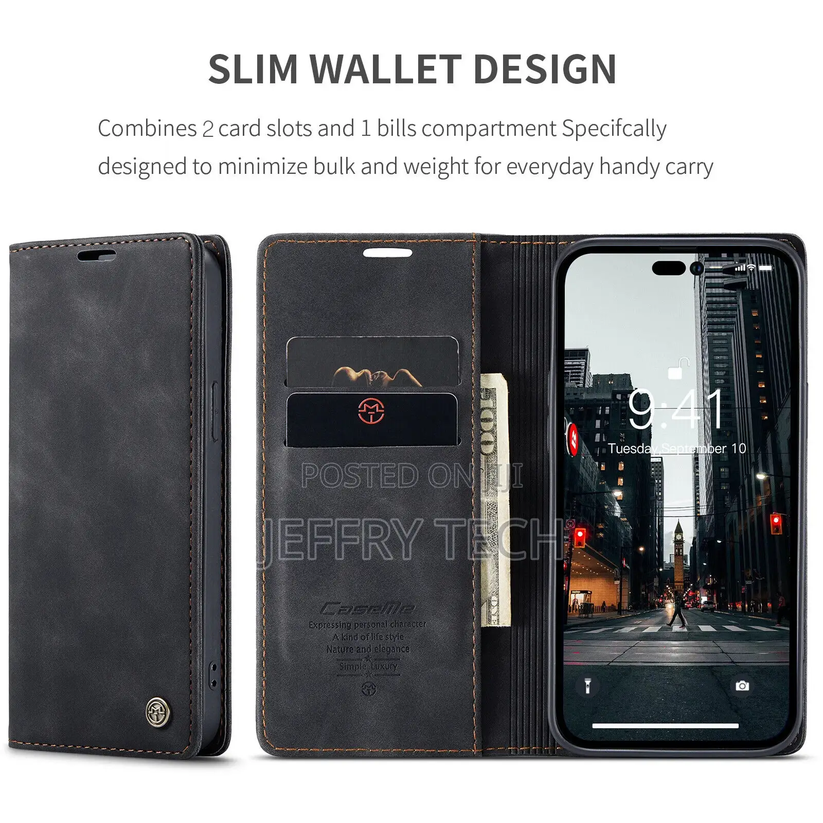 Caseme for Samsung Galaxy S20 Ultra Case , Leather Magnetic