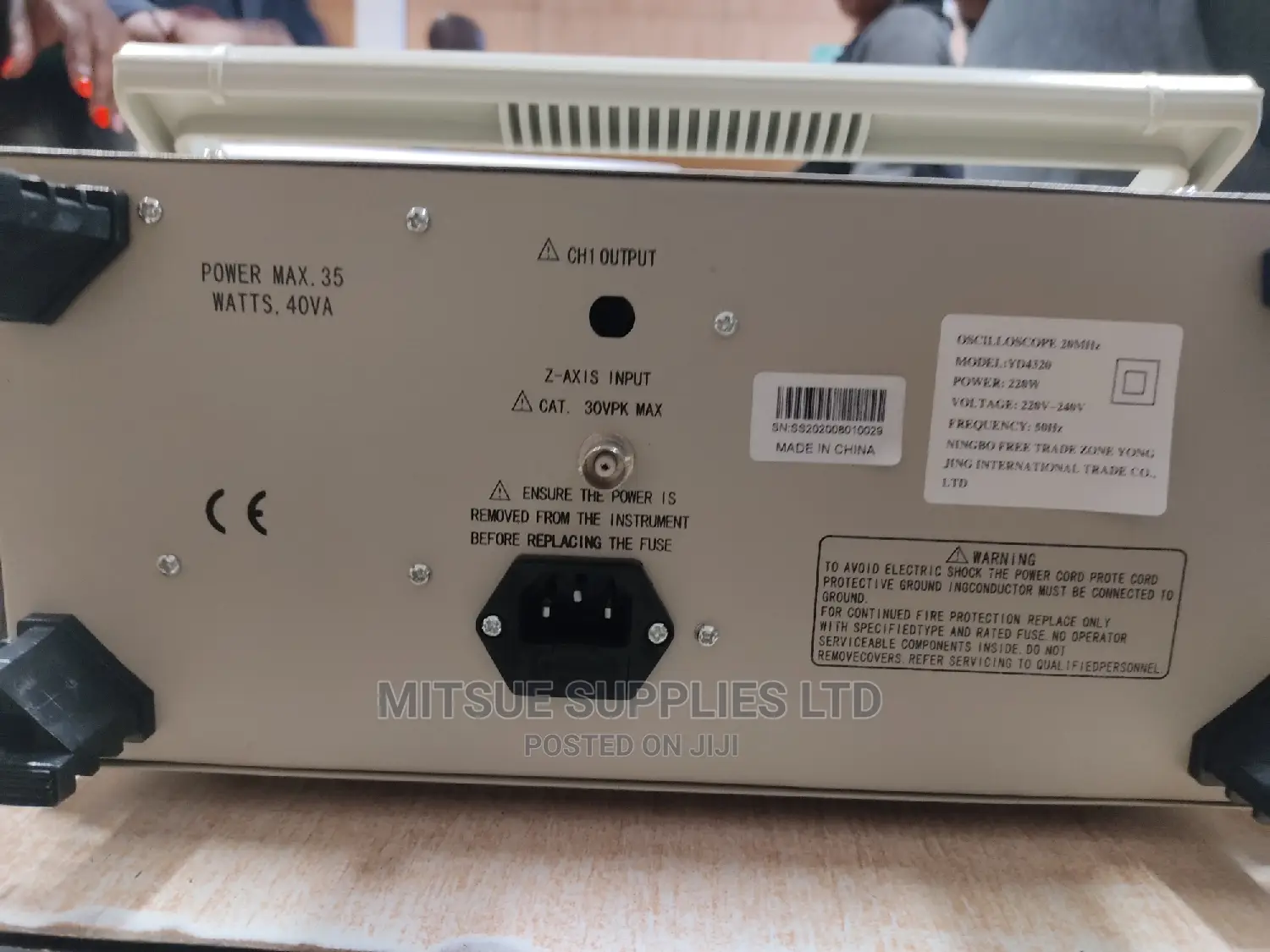 Cathode Ray Oscilloscope 20 MHZ