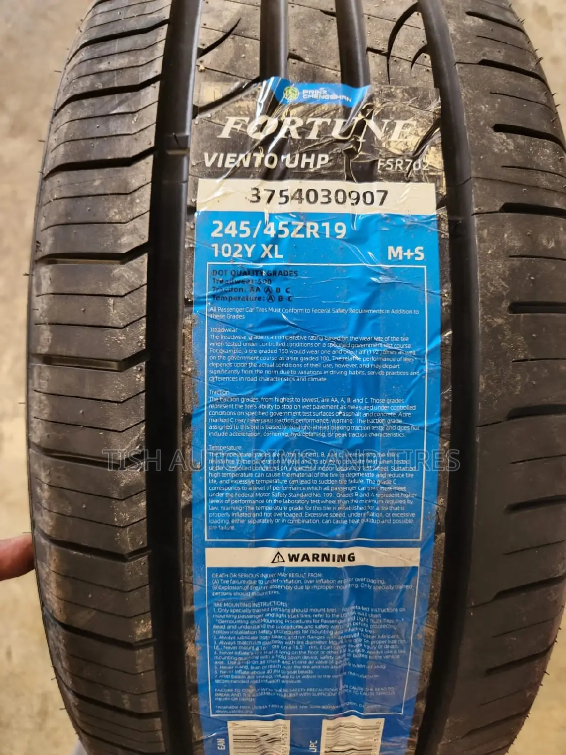 245/45r19 Fortune From Thailand
