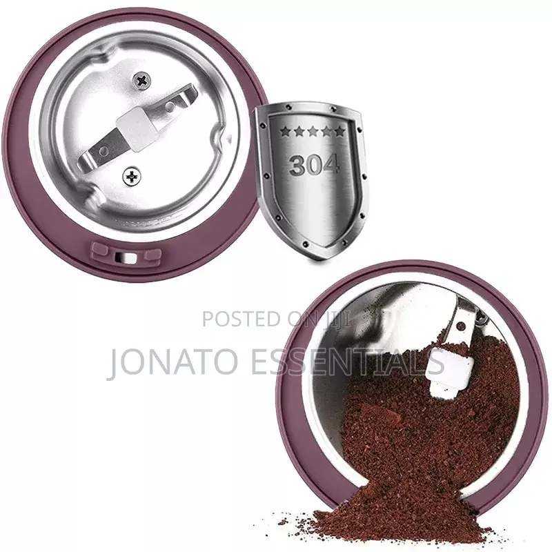 Electric Spice and Coffee Bean Grinder, Portable Grinder