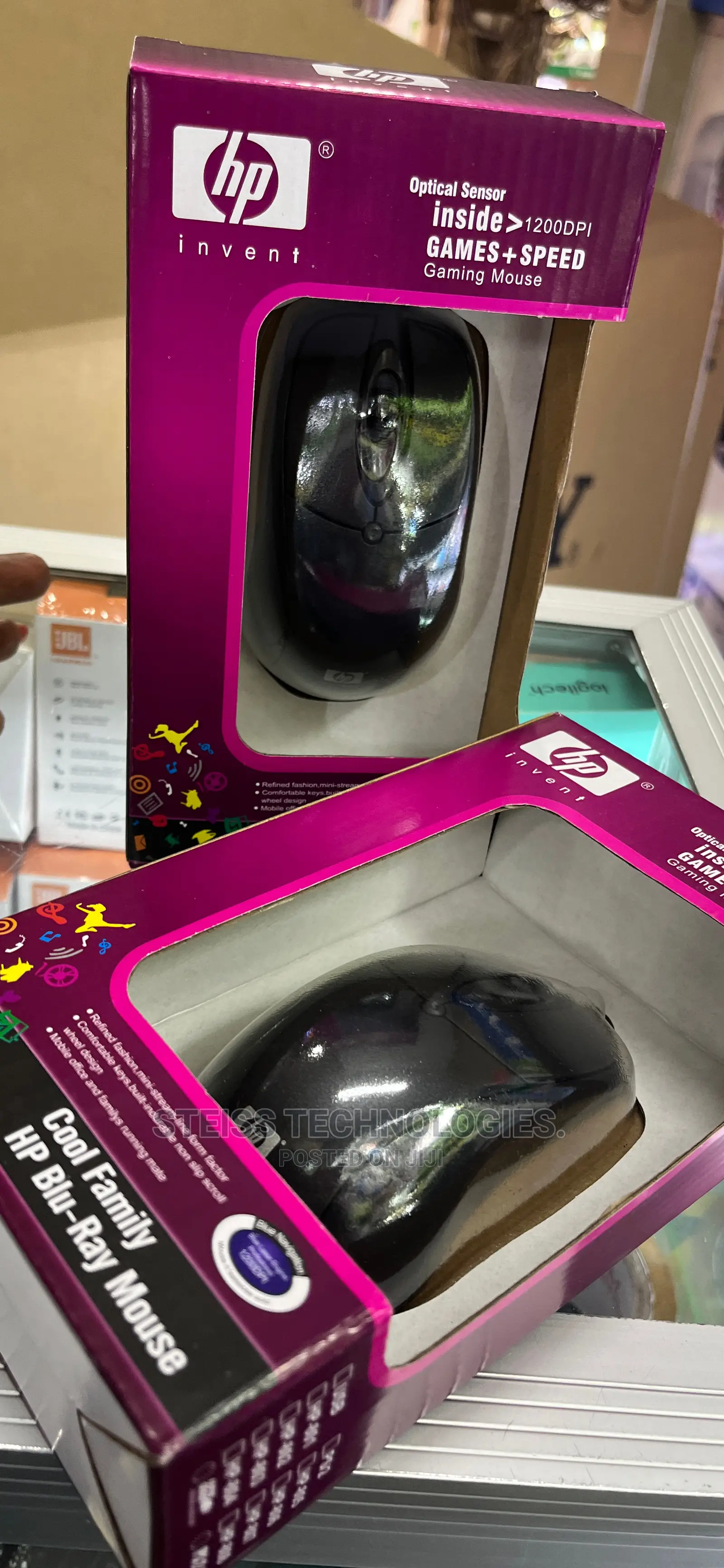 Hp Optical Mouse.