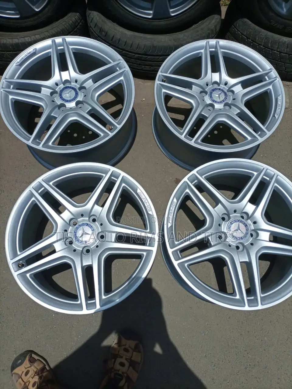Mercedes Benz Rims Size 18 Set