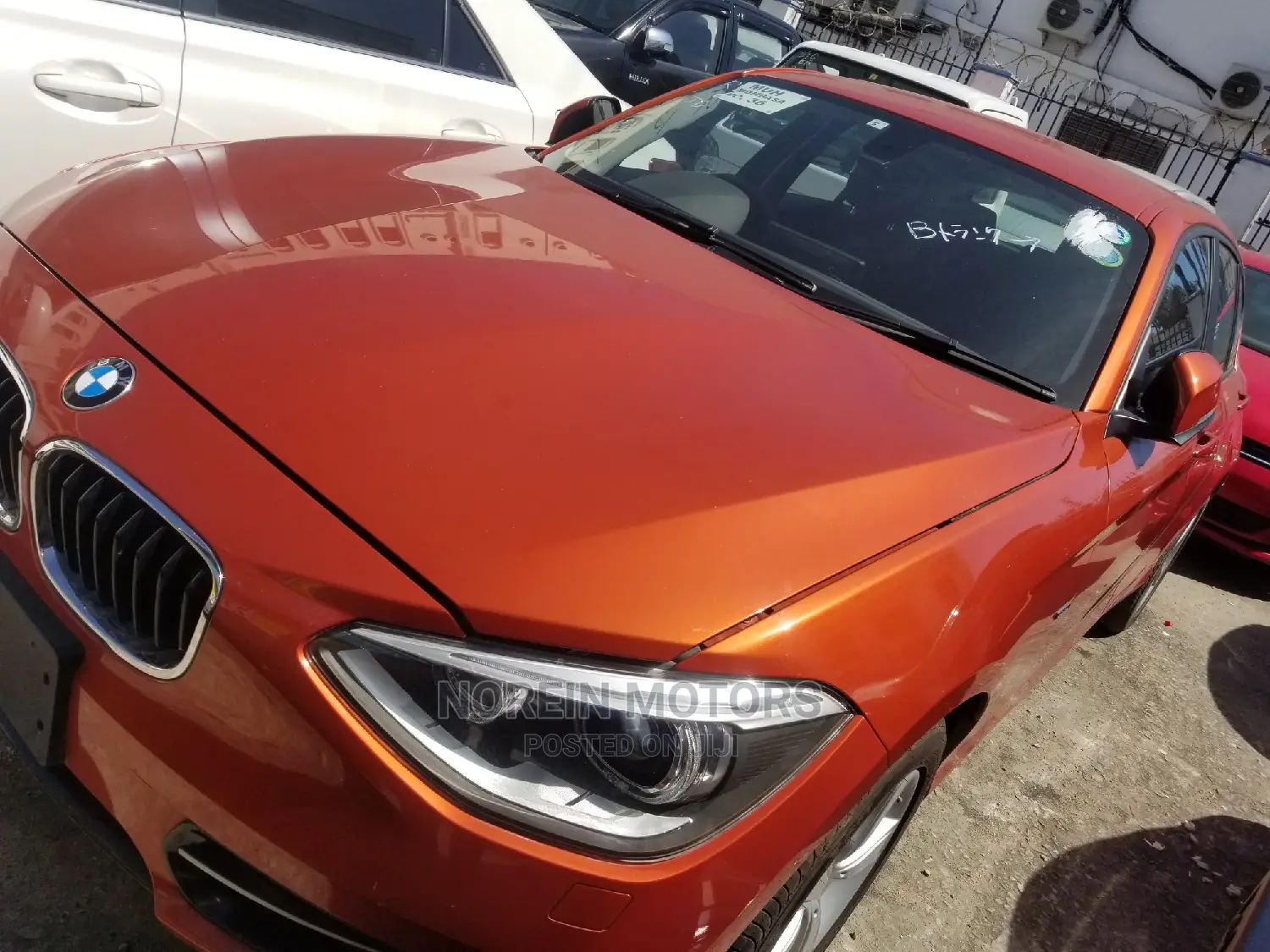 BMW 116i 2015 Orange