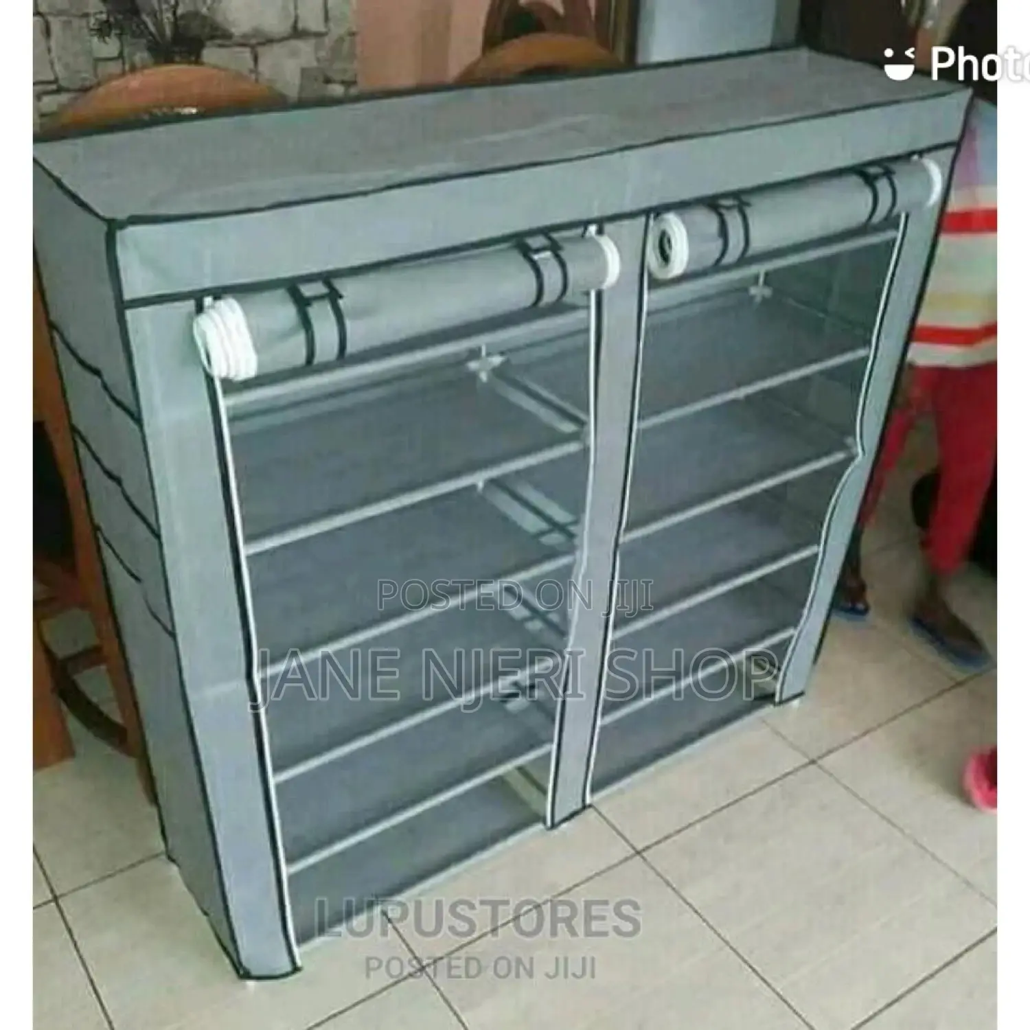 Grey Quality Shoe Rack
