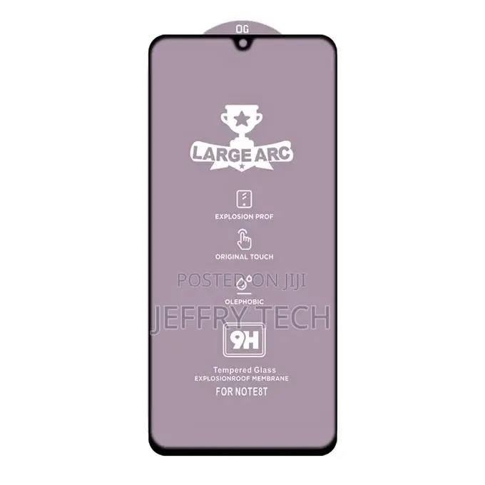 Huawei Y8p 9H HD Large Arc High Alumina Full Screen Tempere