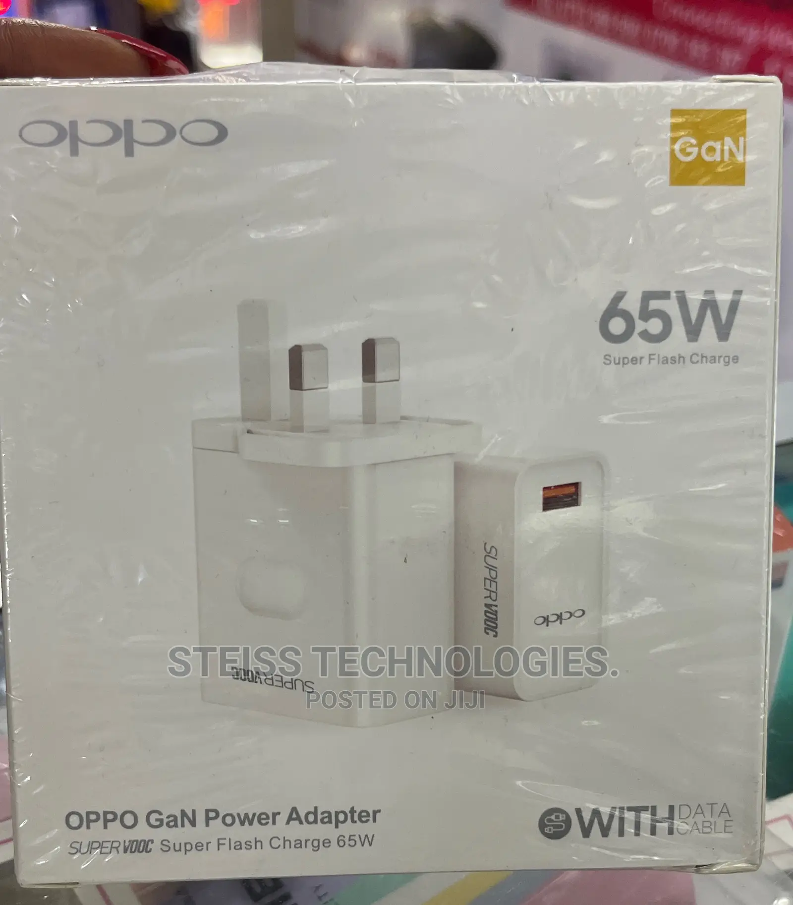 65watts Oppo Fast Charger.