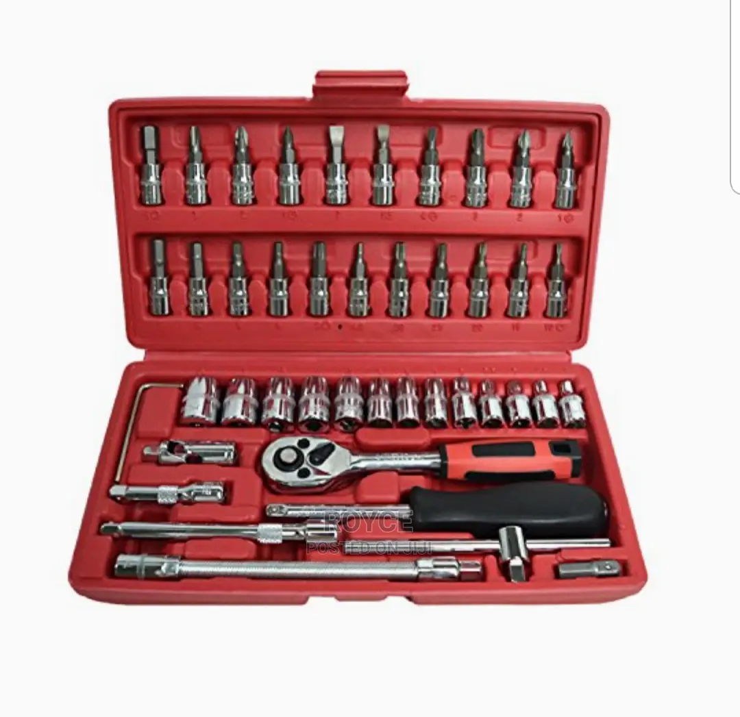 46pcs 1/4" Socket Wrench Set