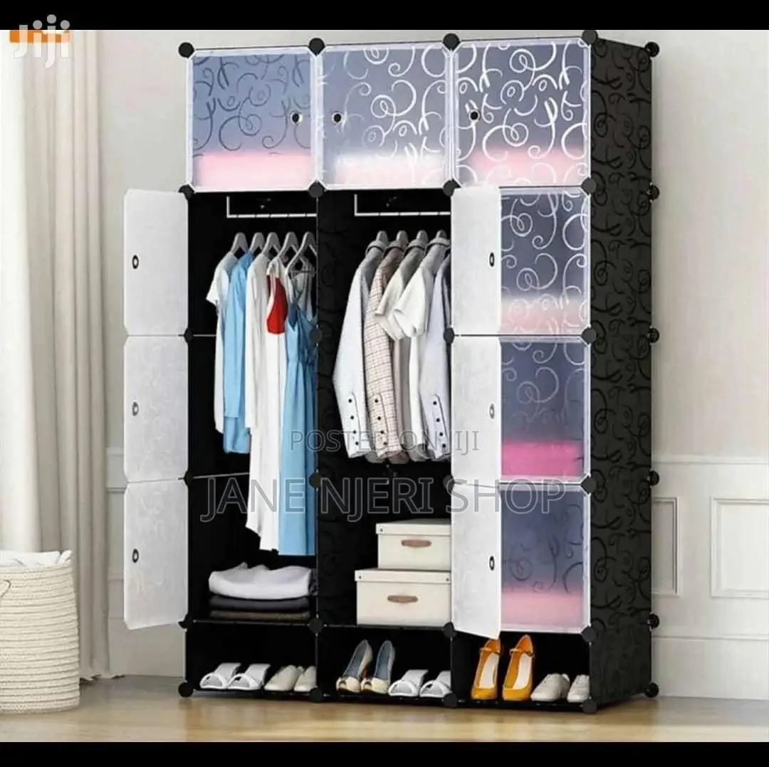 Purple Plastic Wardrobe