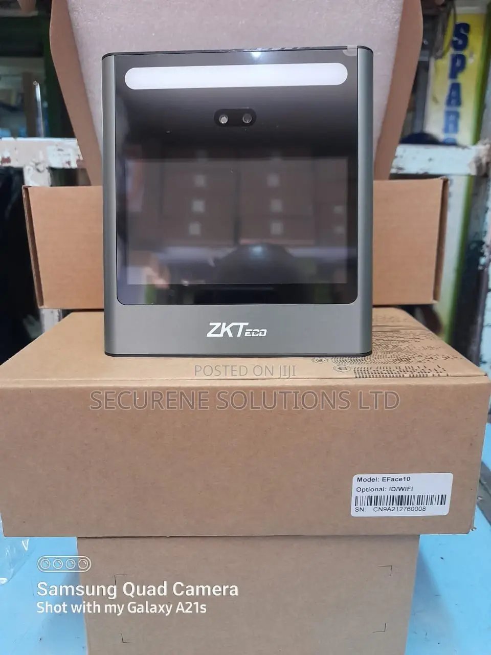 E Face 10 Facial Biometric Zkteco