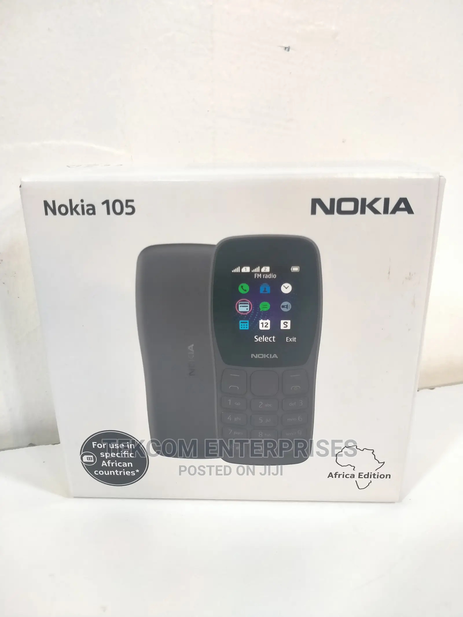 New Nokia 105 Black