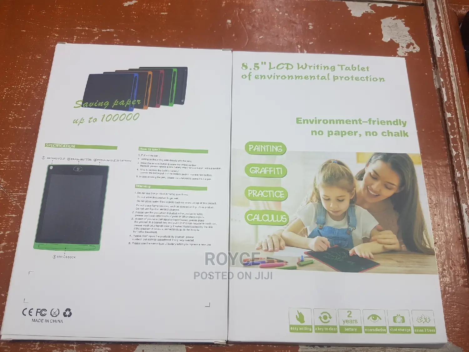 8.5 " LCD Writing Tablet_1pc