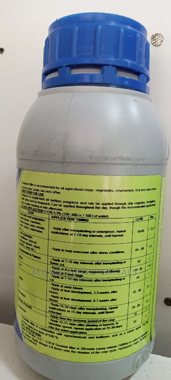 Tecamin Max 500ml Organic Foliar Fertilizer