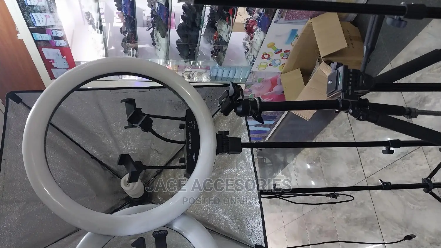 Proffesional Selfie Ring Light RL 14 With Stand