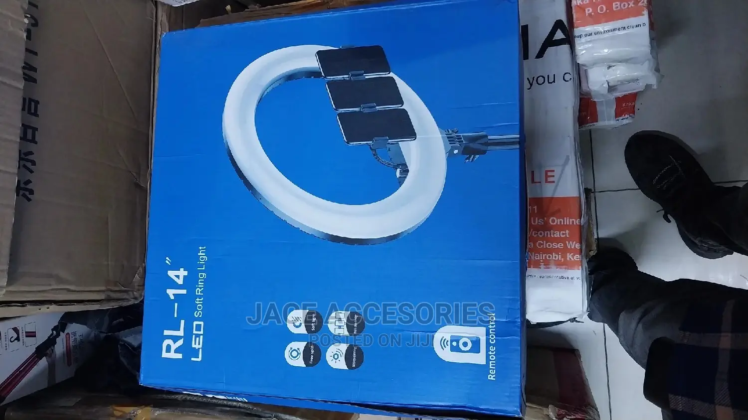 Proffesional Selfie Ring Light RL 14 With Stand