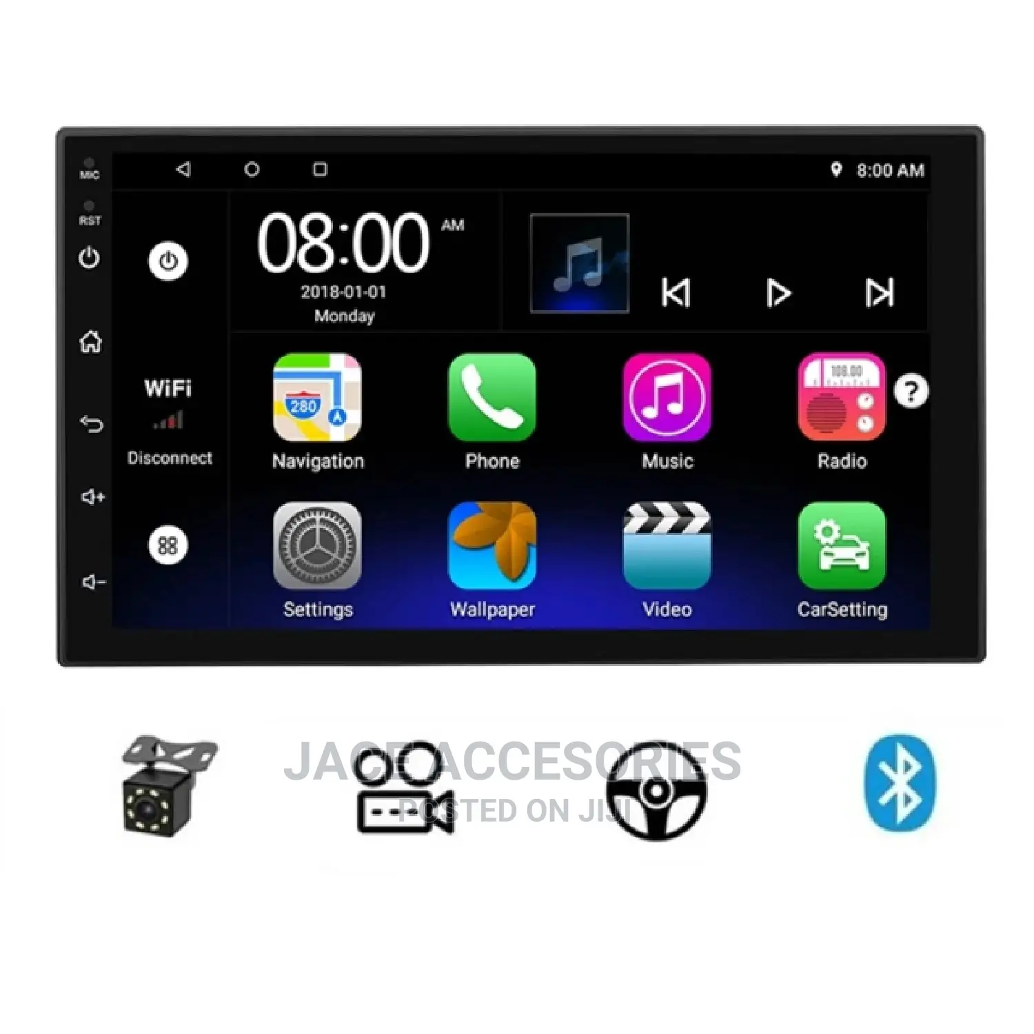 Car Android Radio 2gb Ram+32gb Rom