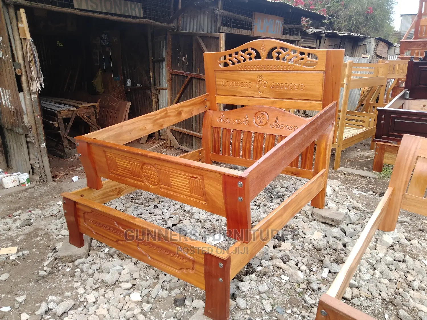 Mahogany Beds 5 by 6.