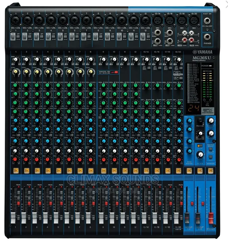 Plain Mixer 20channels Mg20xu