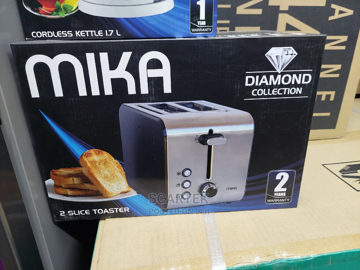 Mika MTS2305 2 Slice Toaster