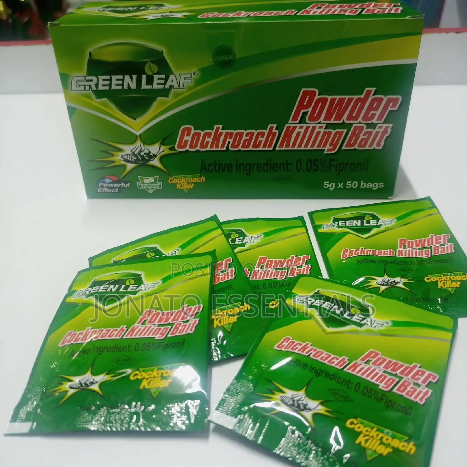 10 Piece Greenleaf Cockroach Killer, Cockroach Killing Bait