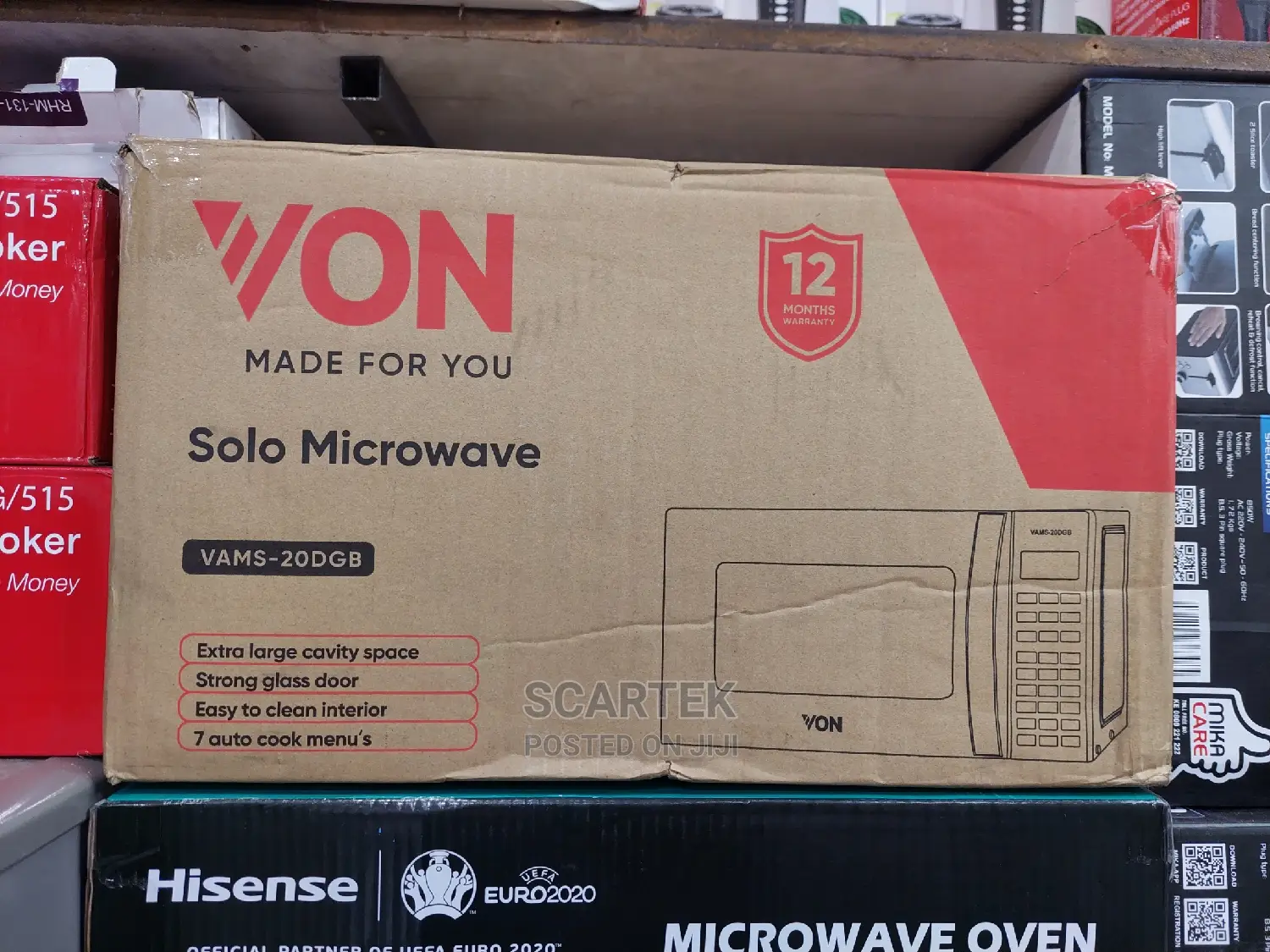 Von Solo Microwave (VAMS20DGB)
