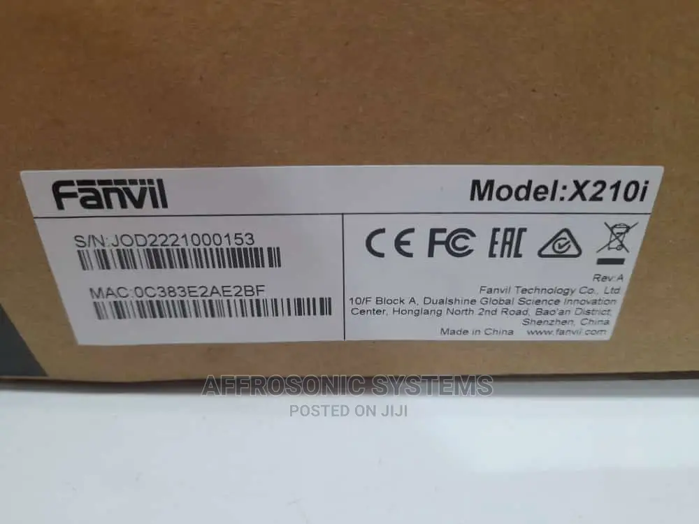 Fanvil Ip Phone X210i