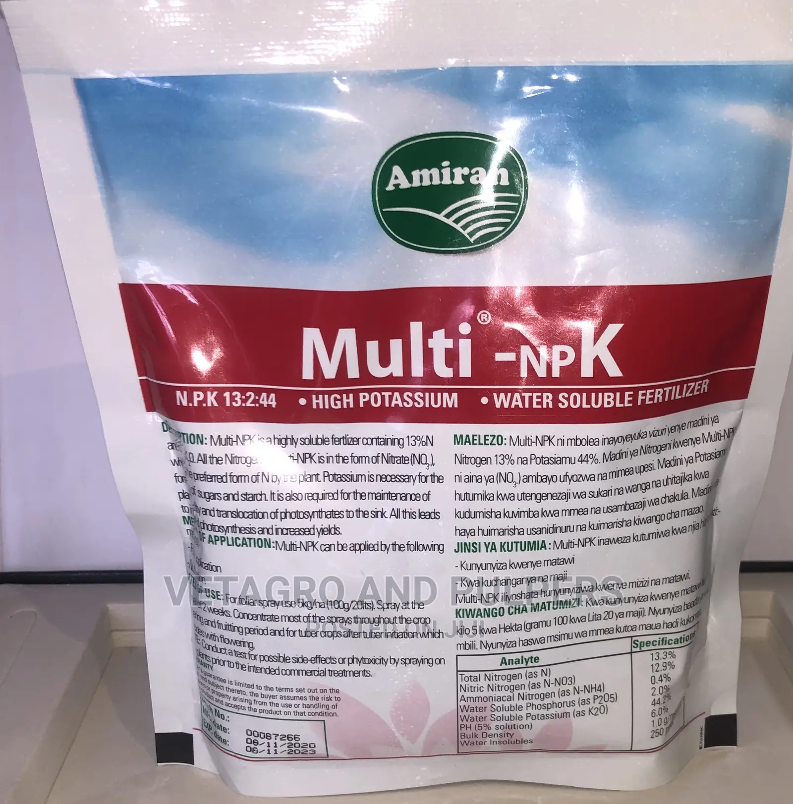 AMIRAN Multi -NPK Fertilizer