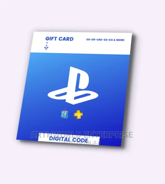 Playstation Gift Card - PSN (10-100) Ps Plus - Uk/Us/Uae/Sa