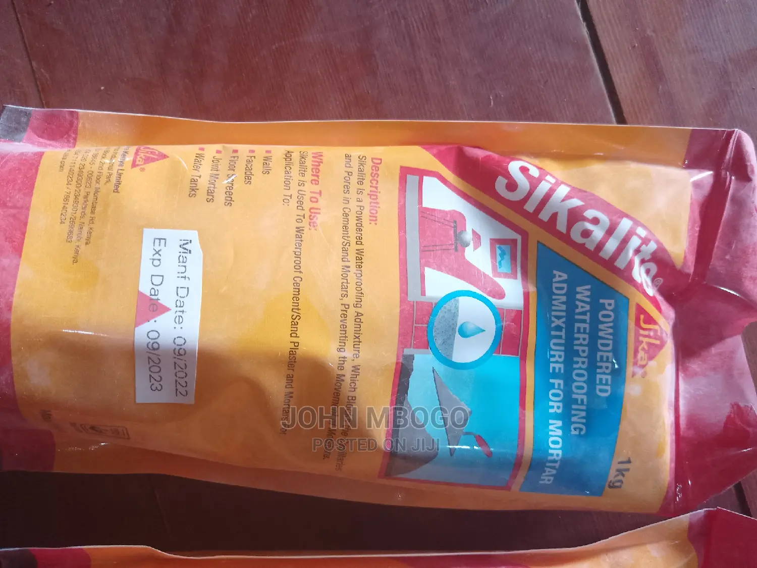 Sikalite Powdered Waterproofing Admixture for Mortar .