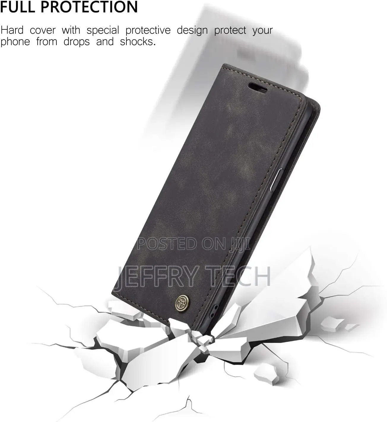 Samsung Galaxy S9 Wallet Case Cover, Magnetic Stand Flip Pro